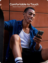 Shockproof Transparent Back Cover Case Compatible with iPhone 13