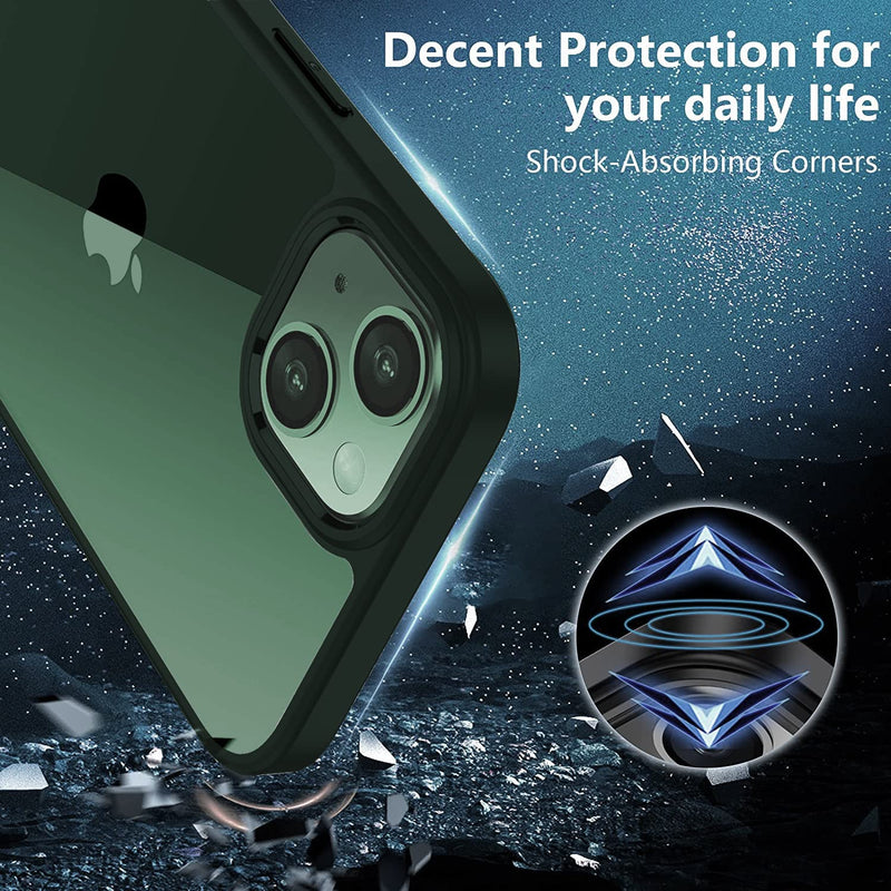 Hybrid Back Cover Case for iPhone 13